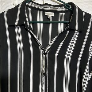 Avenue Monochrome Striped Shirt 26/28